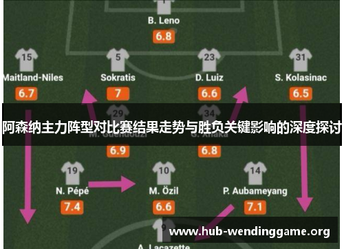 阿森纳主力阵型对比赛结果走势与胜负关键影响的深度探讨
